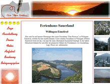 Tablet Screenshot of ferienhaus-sauerland.eu